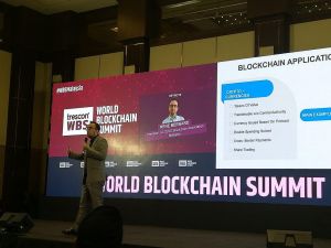Rene pitching at WBS 2019